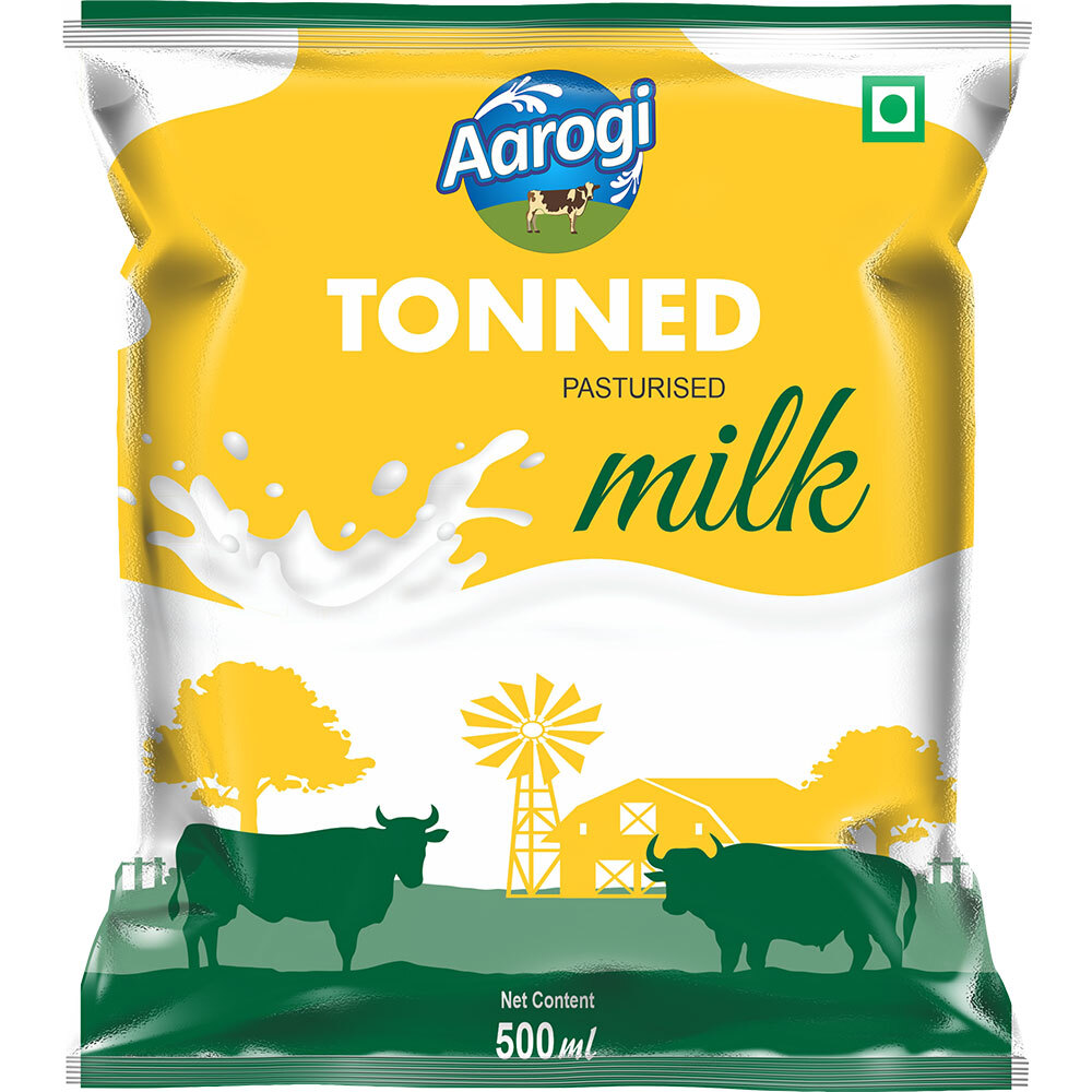 Tonned Pasturised Milk 500ml