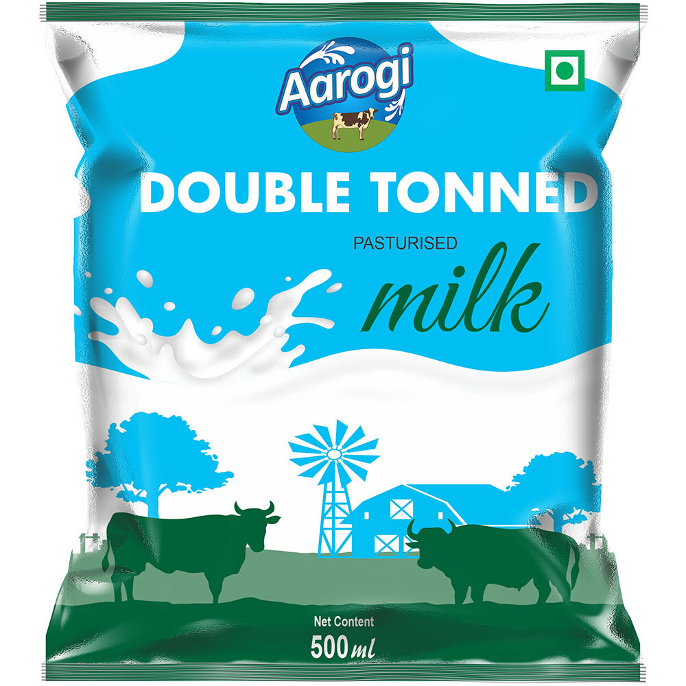 Double Tonned Pasturised Milk 500ml