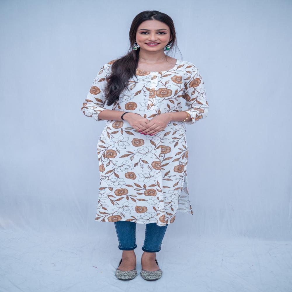 Rayon Single Kurta - Multiple Prints Available