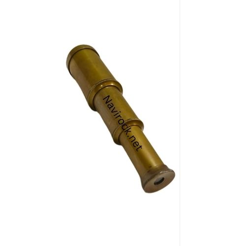 Vintage Antique Brass Spyglass Telescope Handmade Nautical Marine Pirate Scope for Navigation, Adventure & Collector Display