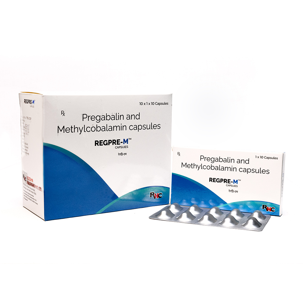 Pregabalin M Plus Capsules - Life Span: 24 Months