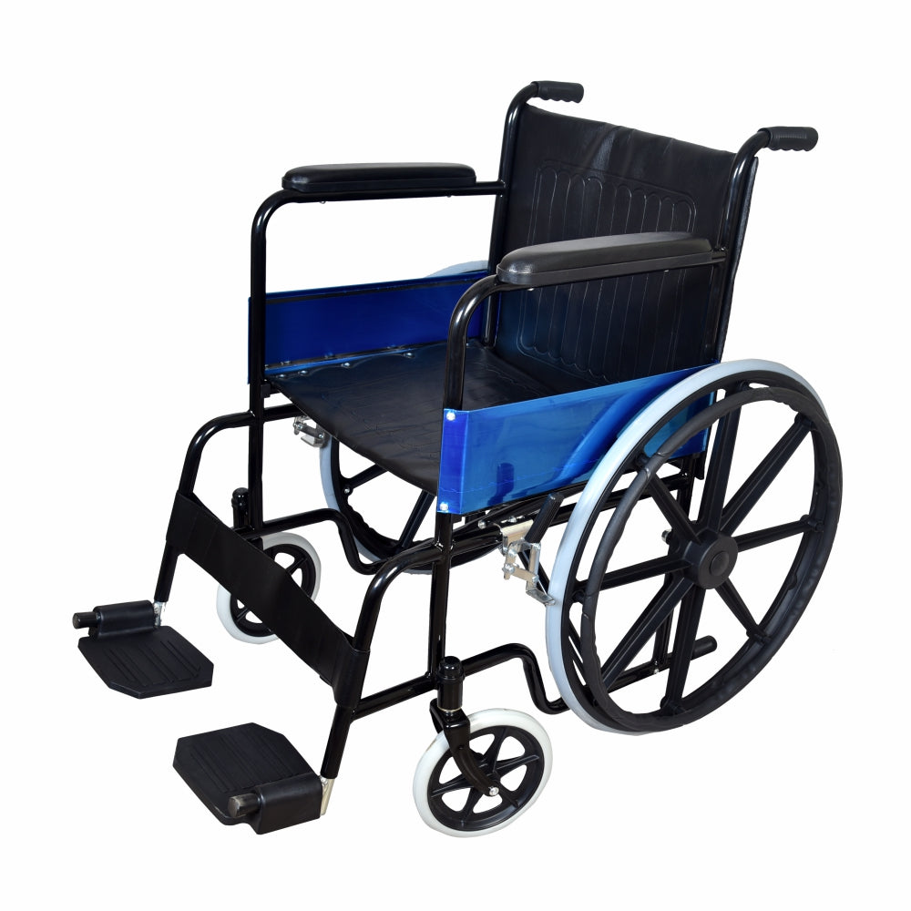 VISSCO RODEO MAX WHEEL CHAIR WITH MAG WHEEL Manual Wheelchair (Self-propelled Wheelchair)