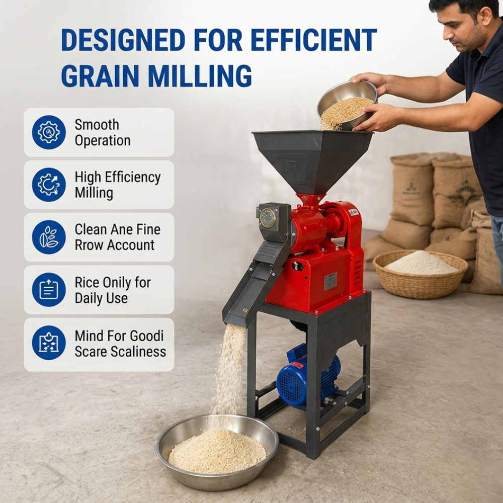 Cam - Mini Rice Mill Machine