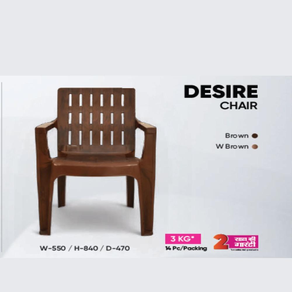 Virgin Armrest DESIRE plastic chair