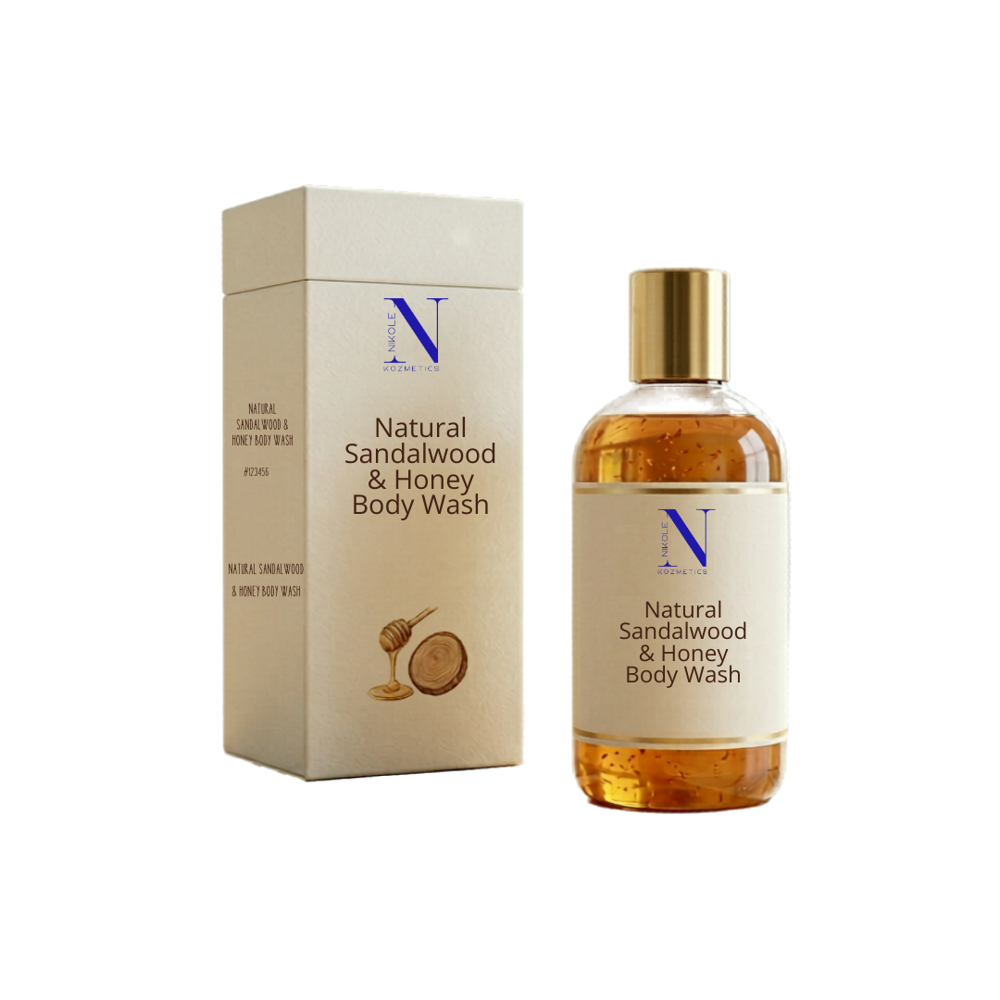 Natural Sandalwood & Honey Body Wash - Age Group: Adults