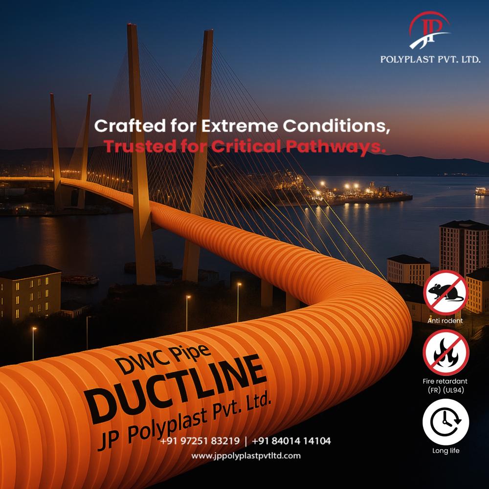 Hdpe Double Wall Courrugated Pipes