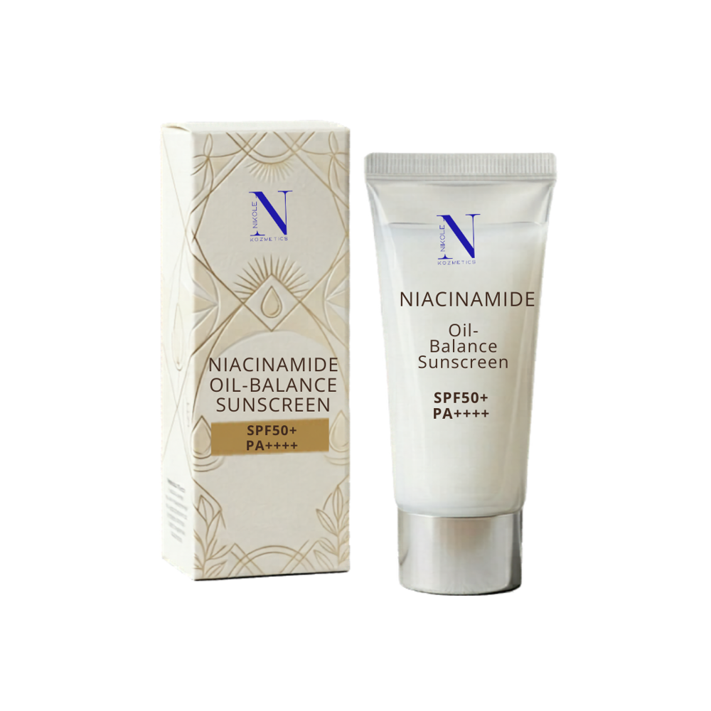 Niacinamide Oil-Balance Sunscreen Spf50+ Pa++++ - Attributes: Smudge Proof