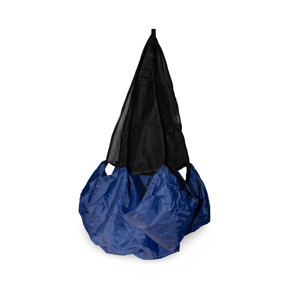 Parachute With Harness - Ripstop Nylon, 210 Cm Diameter, Green Canopy, Quick-release Buckle
