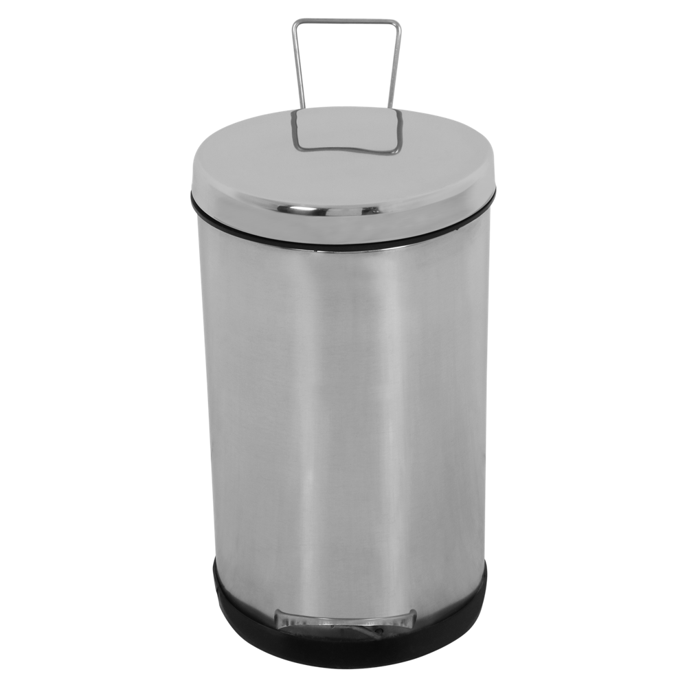 Foot Pedal Stainless Steel Dustbin 11L