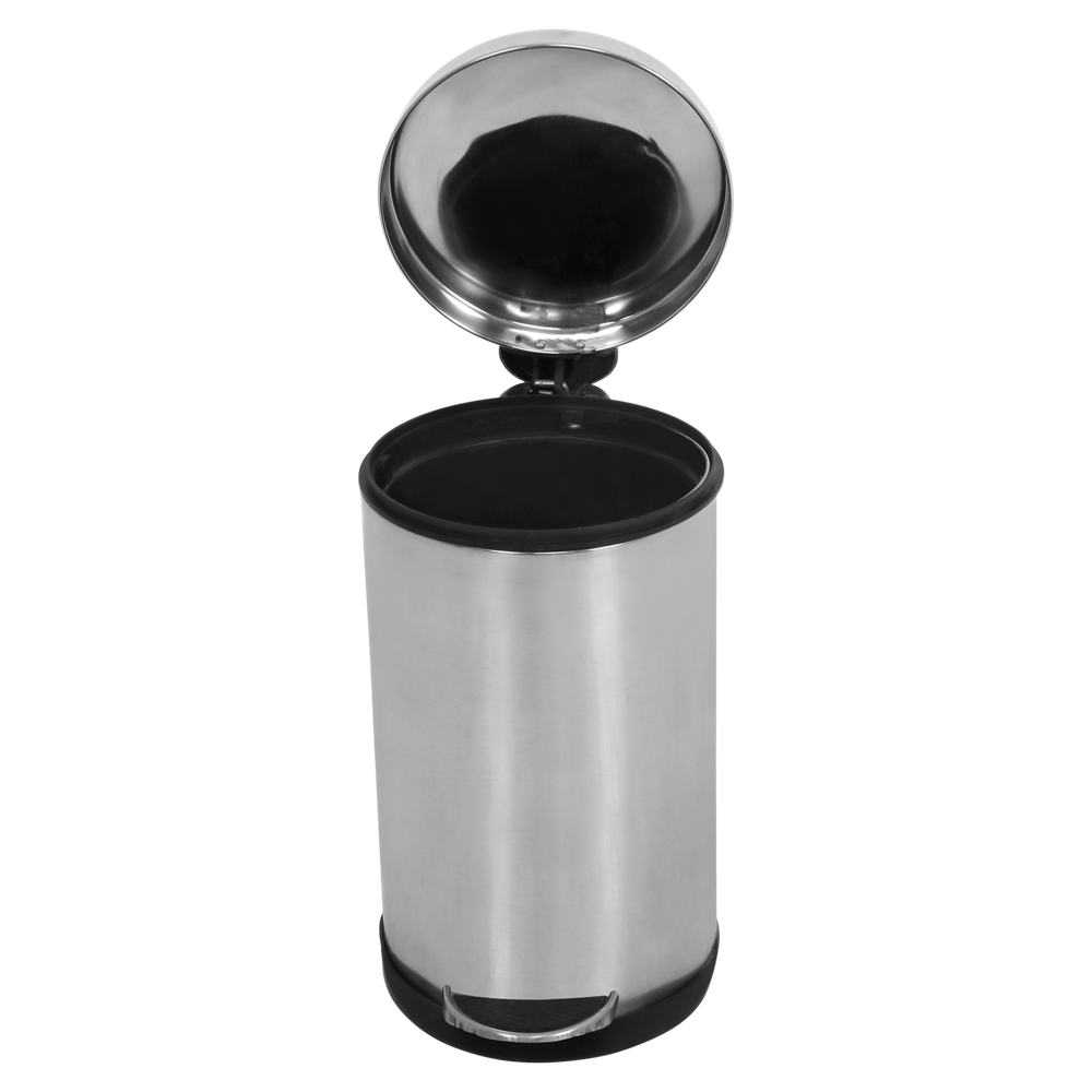 Foot Pedal Stainless Steel Dustbin 11L