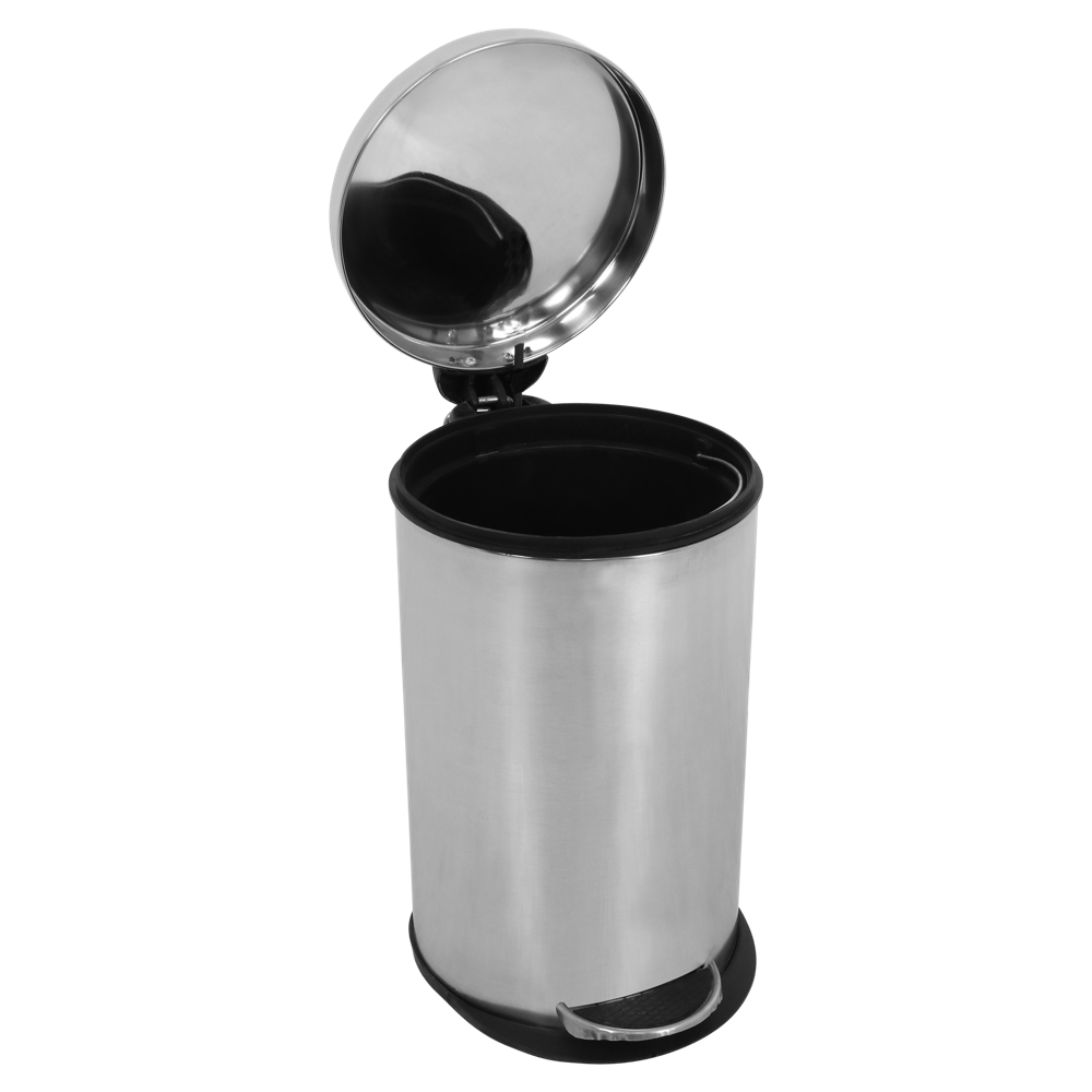 Foot Pedal Stainless Steel Dustbin 11L