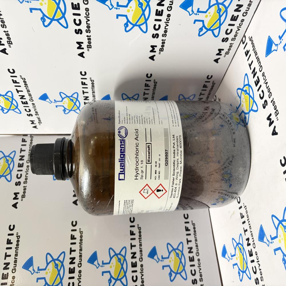 Hydrochloric Acid Er 2.5Ltr Qualigens - Application: Laboratory