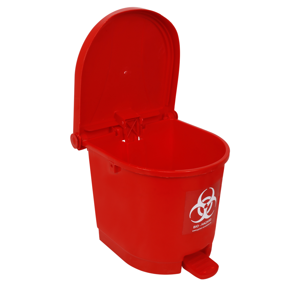 Foot Pedal Bin Heavy Duty 10L