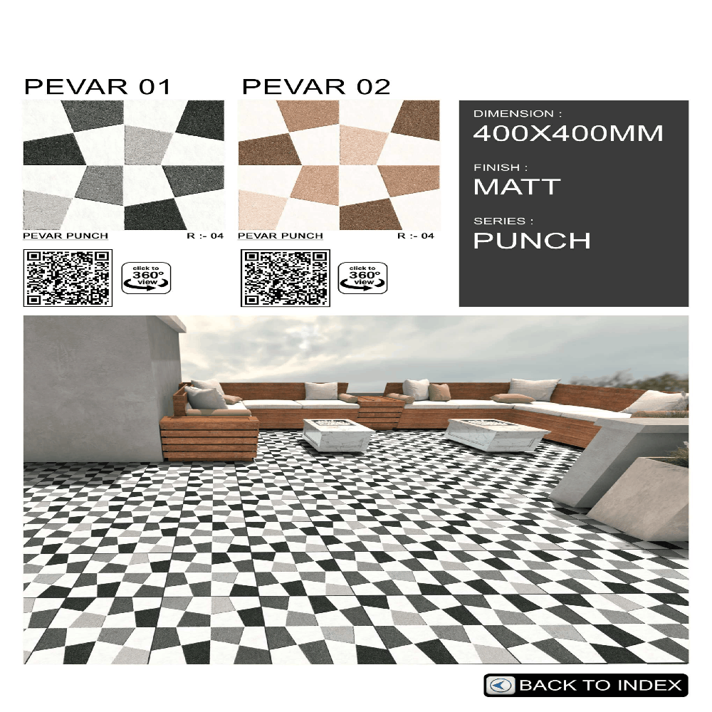 Commercial Flooring Tiles - Color: White