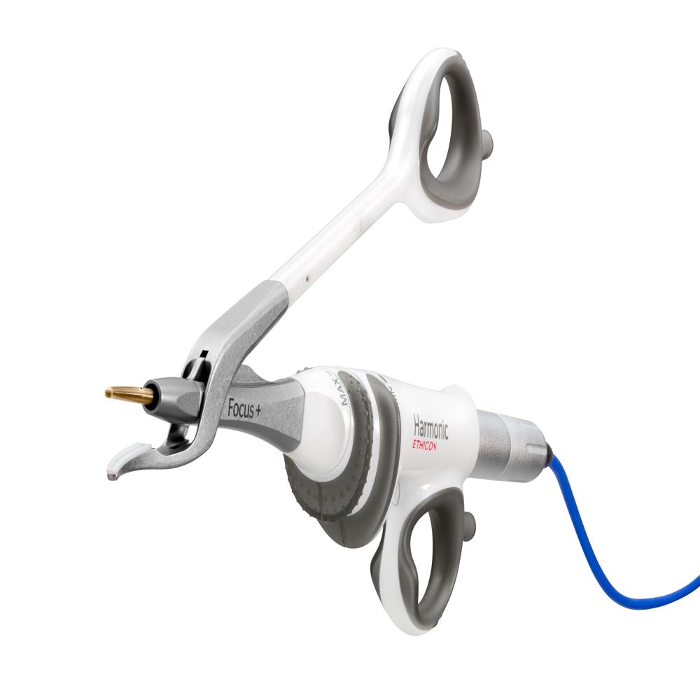 Ethicon HAR9F Endo Harmonic Focus Plus shears curved blade and clamp with Teflon pad