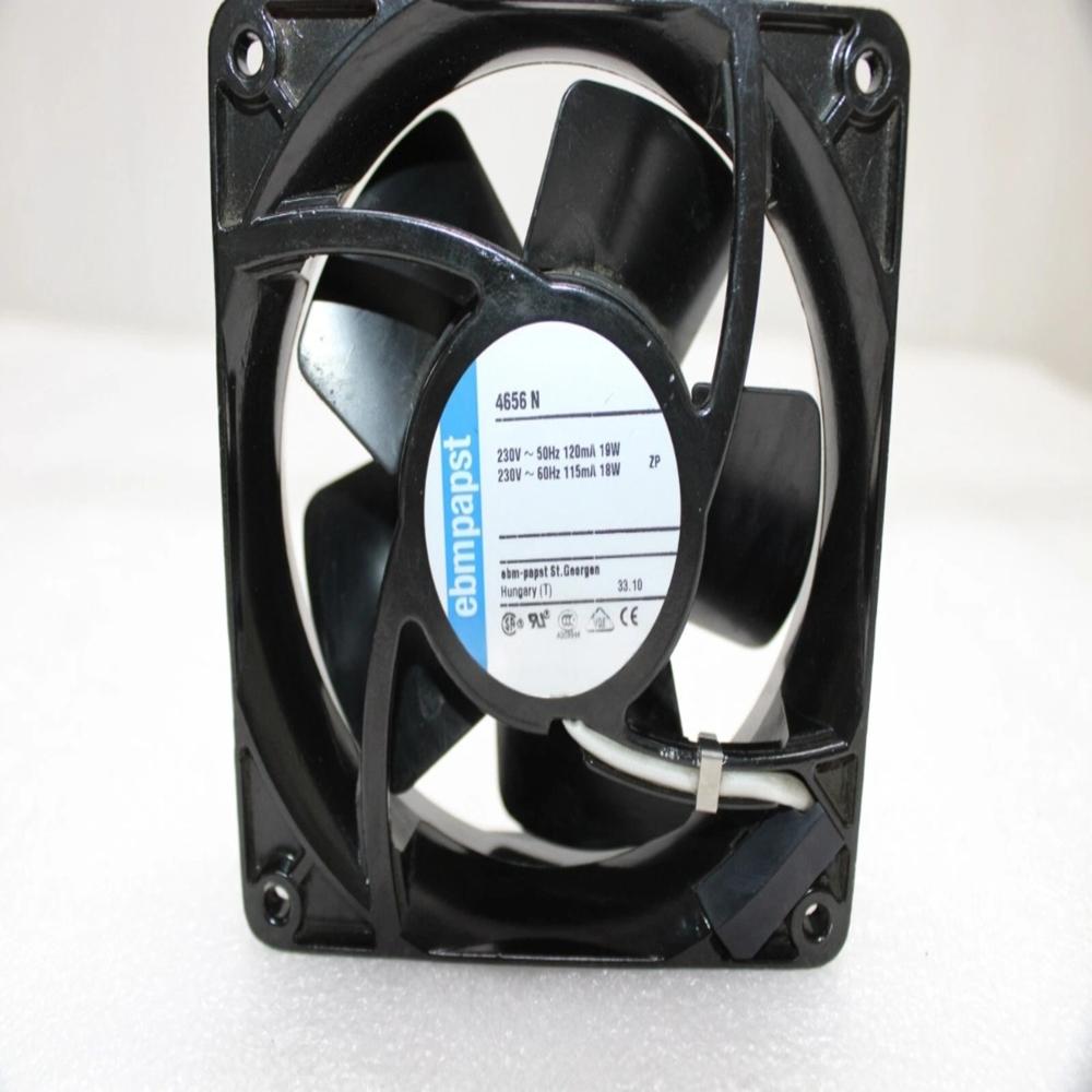 EBMPAPAST 4656N  230V AC 0.12A 19W 12038mm Ball Bearing Industrial Axial Cooling Fan