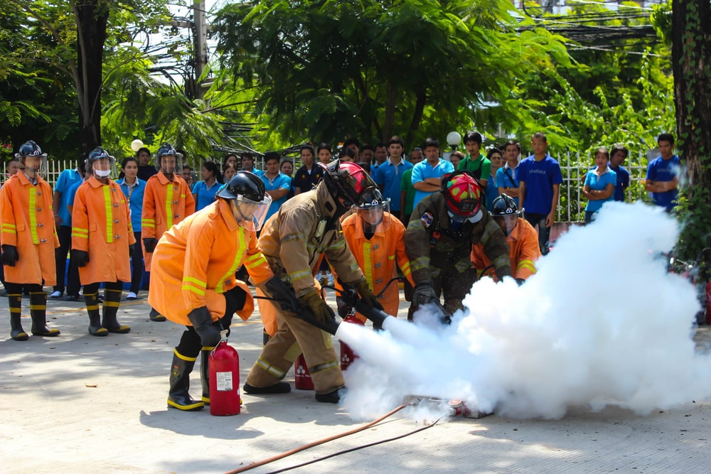 Fire Training And Mock Drill