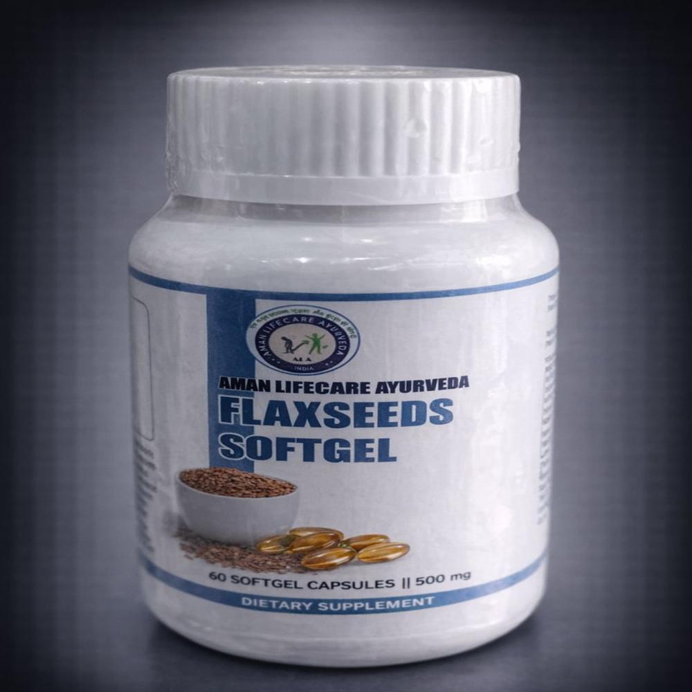 Flax Seeds Softgels