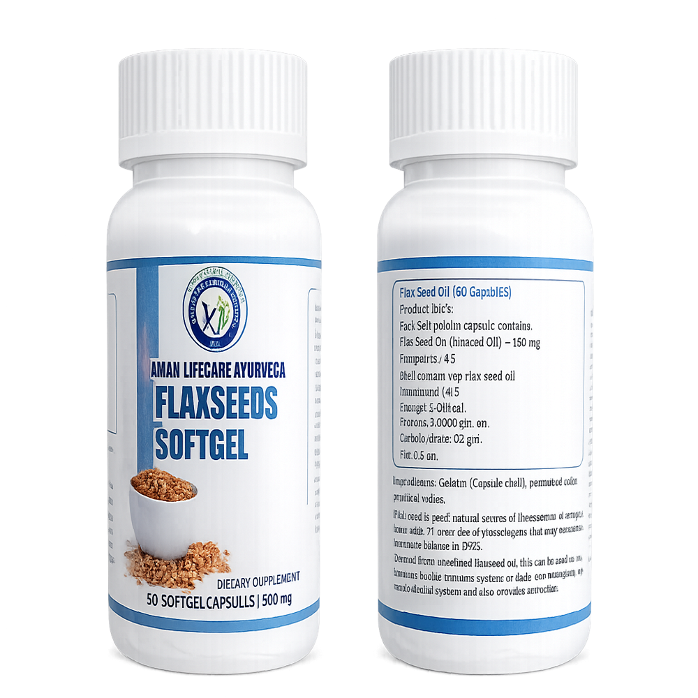 Flax Seeds Softgels