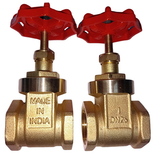 25mm Gate Valve - Material: Brass