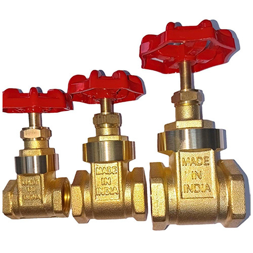 Industrial Gate Valve - Material: Brass
