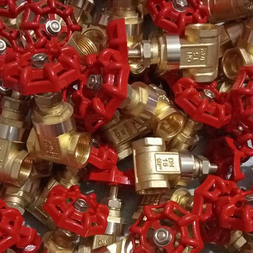 Industrial Gate Valve - Material: Brass