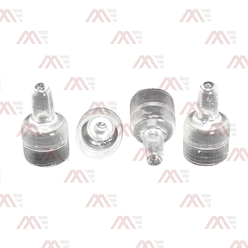 12 MM White Cap - Food Grade Plastic, 12mm, White, Leak-Proof Seal, Corrosion Resistant, Glossy Finish