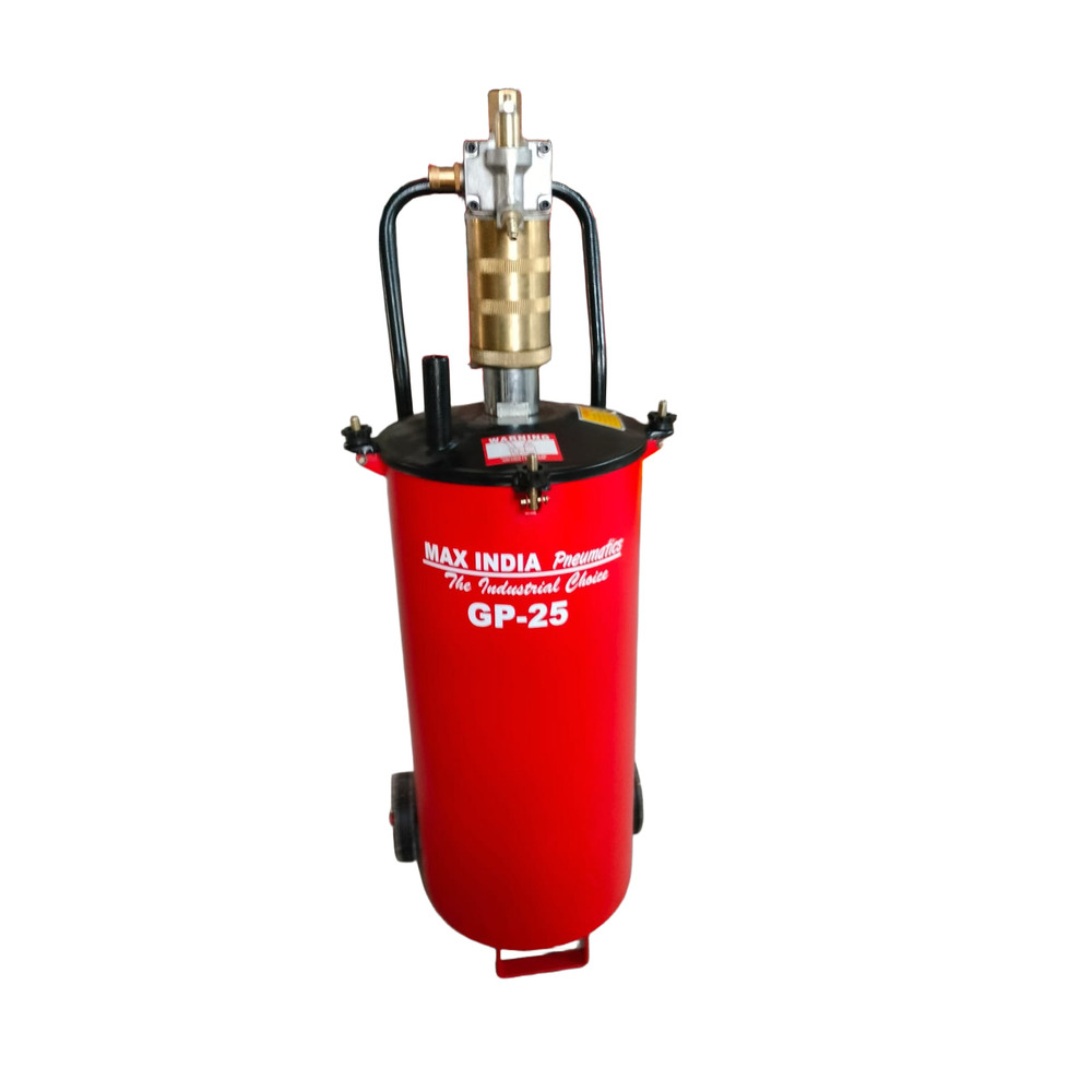 Gp-25 Grease Pump - Color: Red Paint Coated