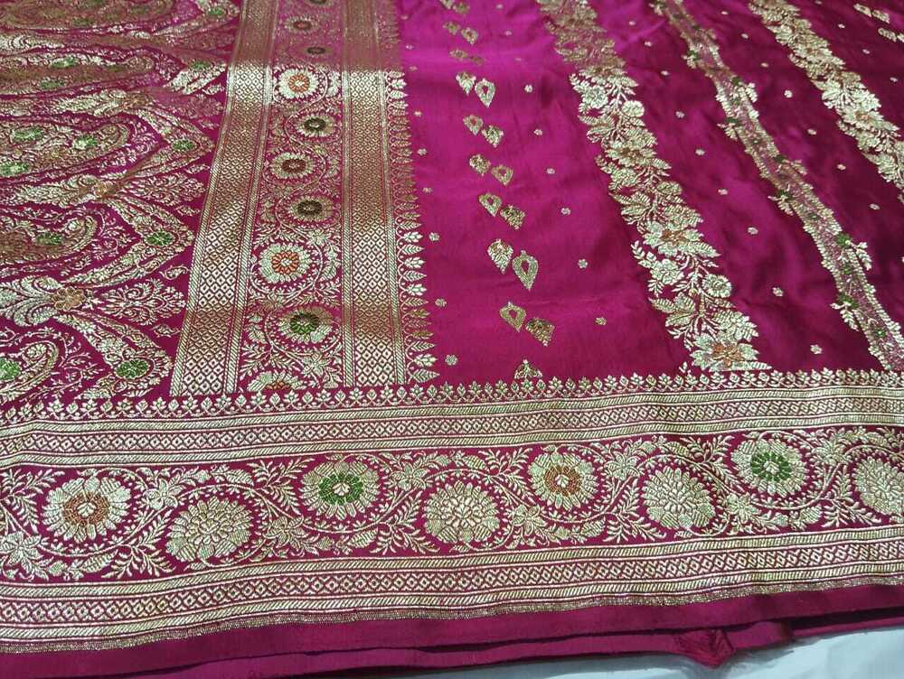 Ladies Pure Satin Silk Saree
