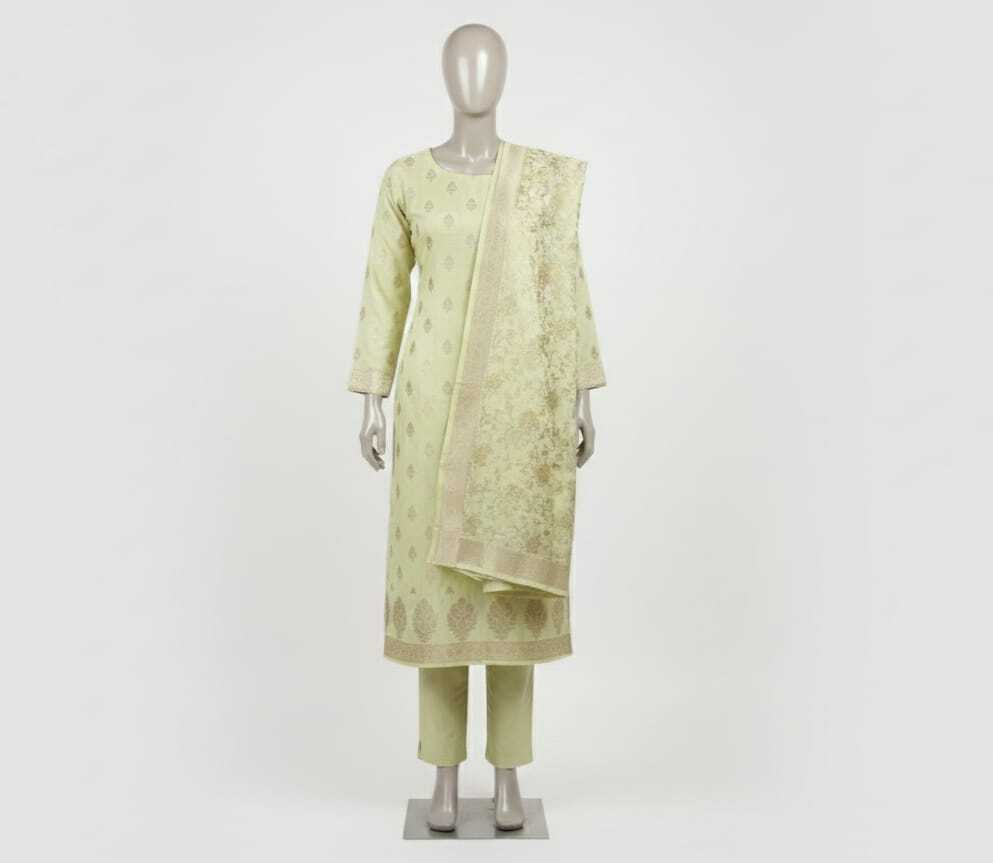 Ladies Pure Chiniya Unstitched Suit Material