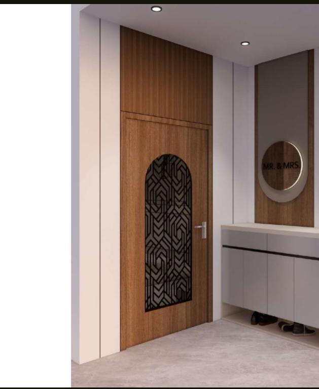 Mixed Steel Laser Cutting Safety Door Grill
