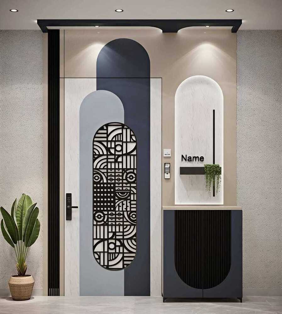 SS Laser Cutting Safety Door Grill