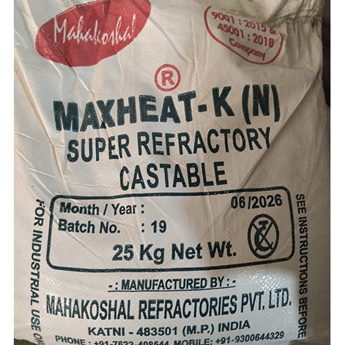Maxheat-K (N) Super Refractory Castable