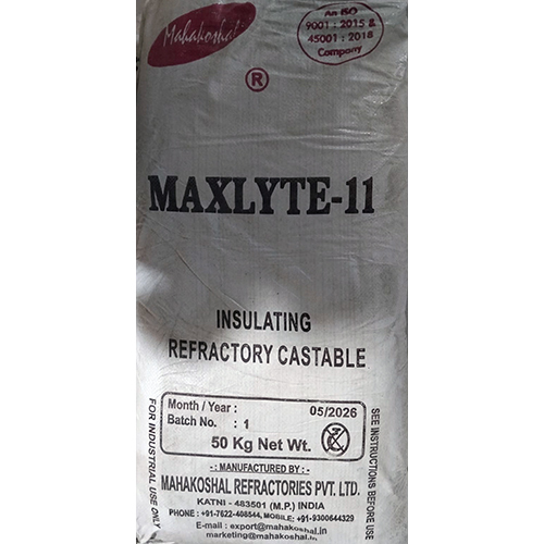 Maxlyte-11 Insulating Refractory Castable