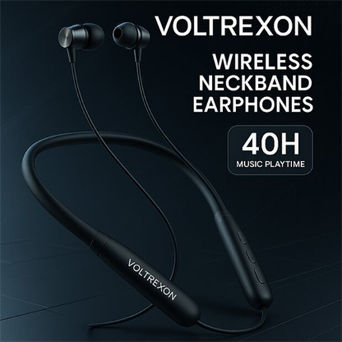Voltrexon Wireless Headphones with Mic Deep Bass 10mm