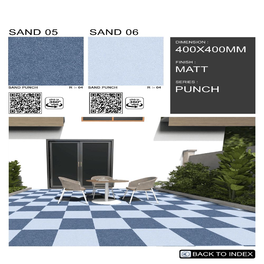 Industrial Parking Tiles - Color: White