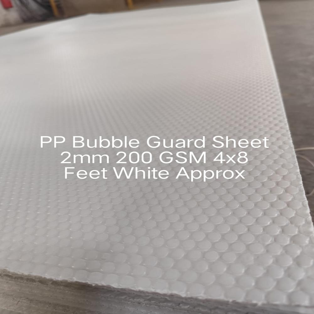 Custom Size Pp Bubble Guard - Color: White