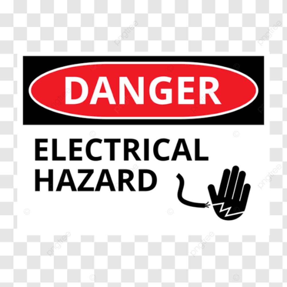 Electrification Warning Sign Board - Body Material: Metal
