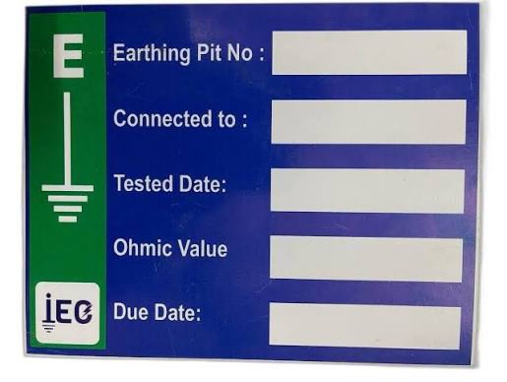 Earthing Pit Plate - Application: Industrial
