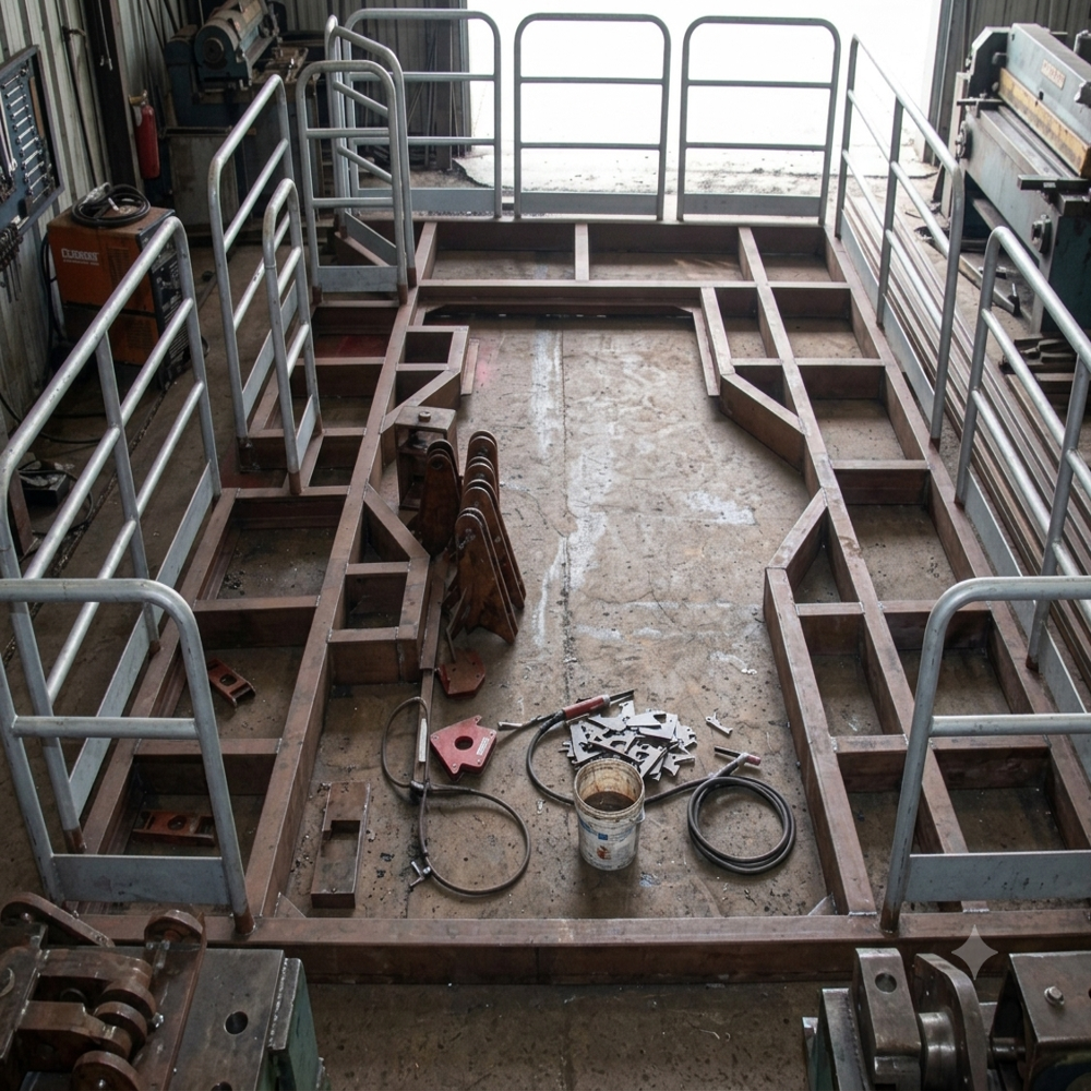 Ongc Handrails - Feature: Easily Assembled