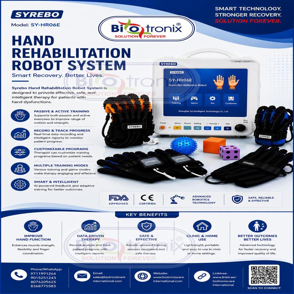 Advanced Powered Hand Rehabilitation Robot for Stroke Therapy
