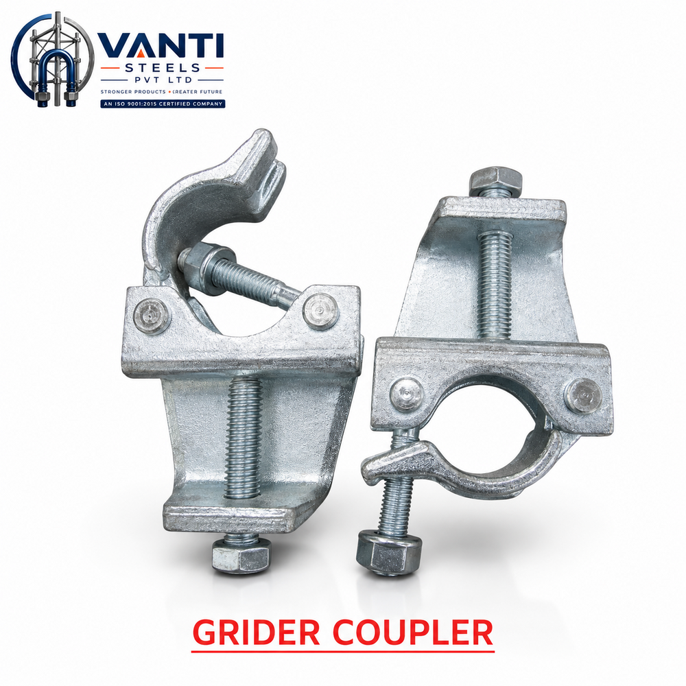 Grider Coupler - Color: Silver/metallic