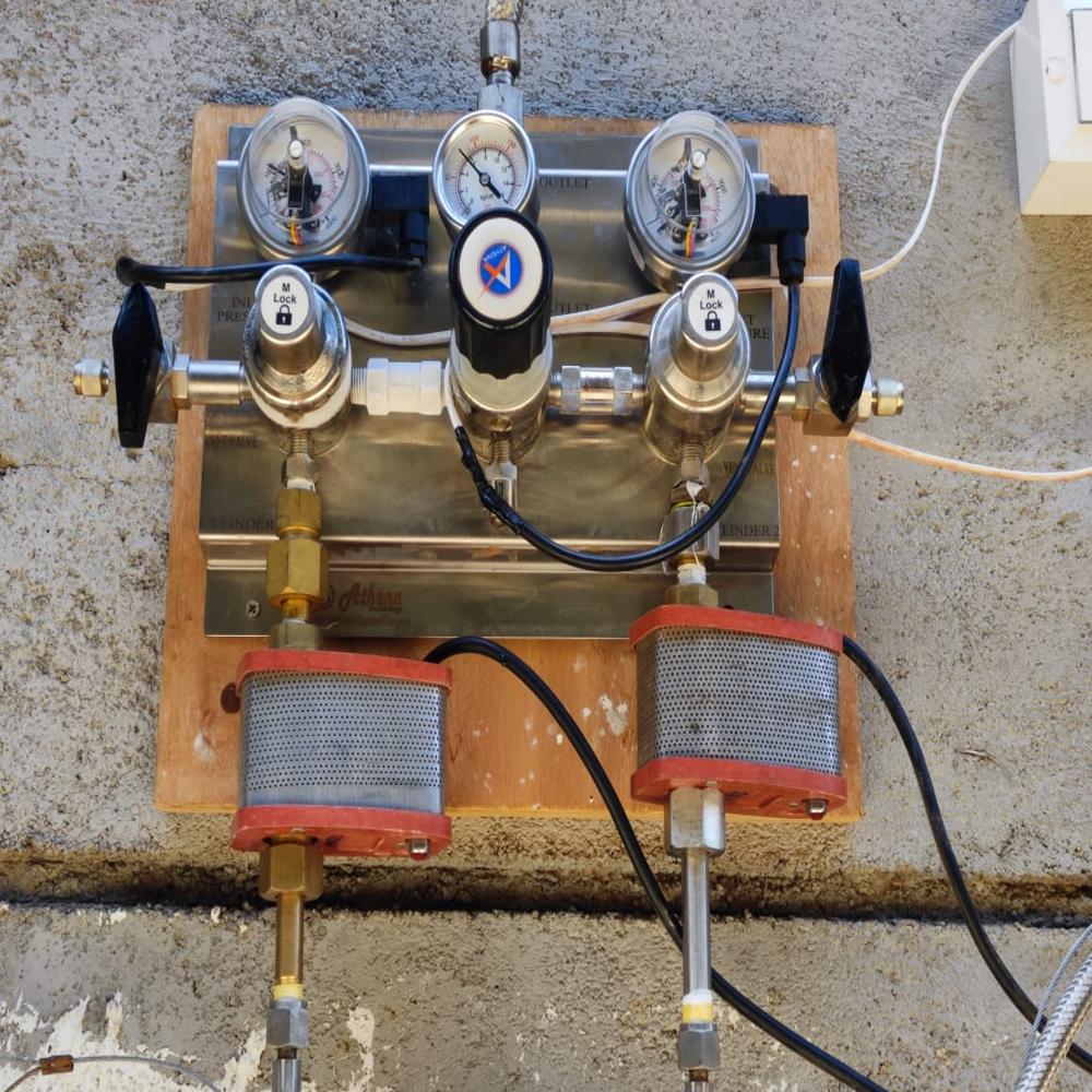 2+2 Manifold System Nitrogen Gas