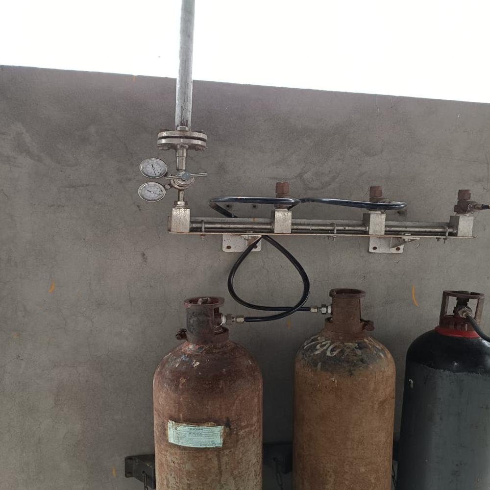 2+2 Manifold System Nitrogen Gas