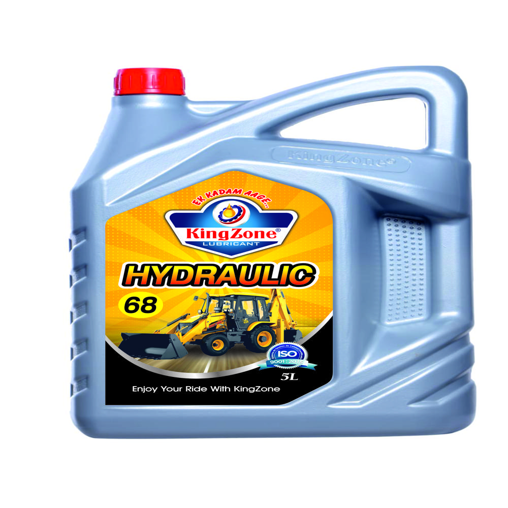 Hydraulic Oil - Aw-68 Viscosity Grade, 1l Plastic Bottle | Heavy-duty Hydraulic Oil For Anti-wear Protection In Hydraulic Machinery