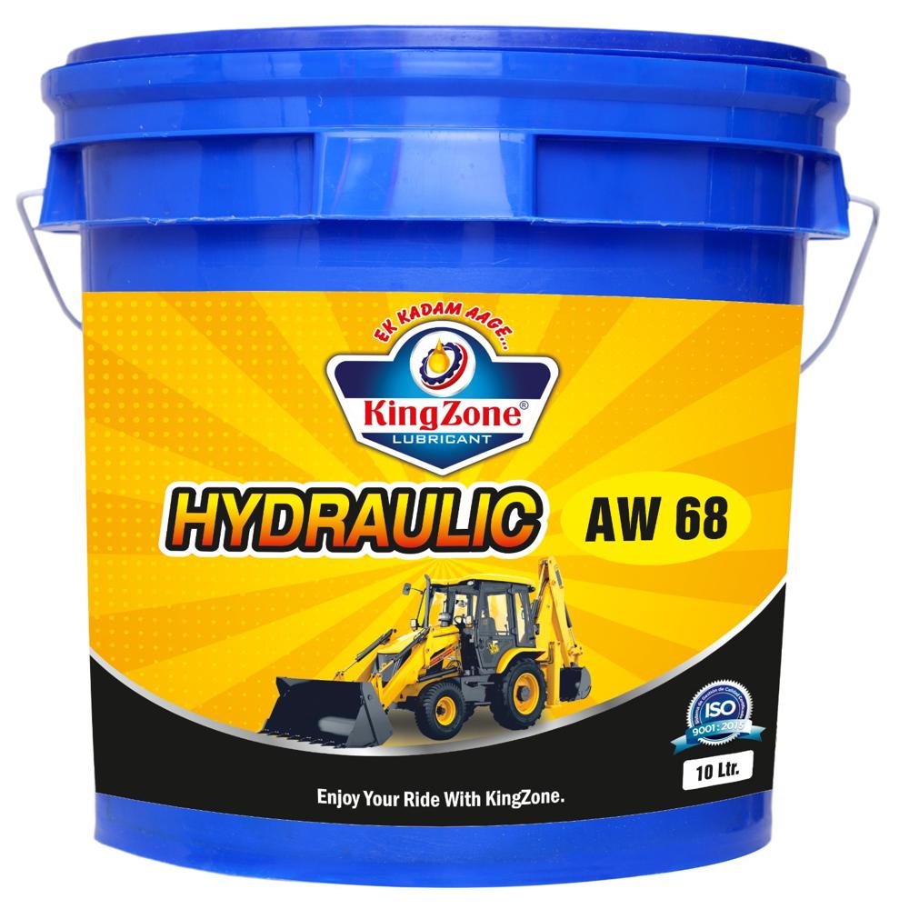 Hydraulic Oil - Aw-68 Viscosity Grade, 1l Plastic Bottle | Heavy-duty Hydraulic Oil For Anti-wear Protection In Hydraulic Machinery