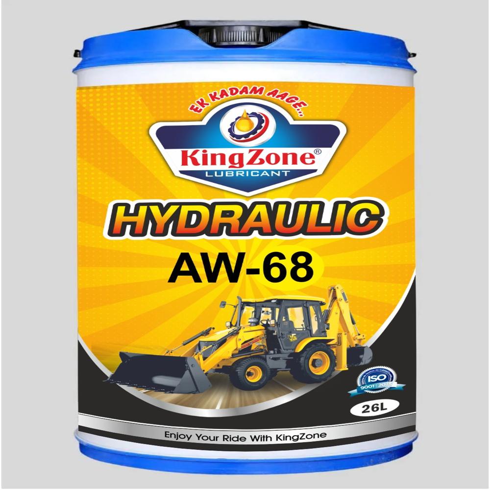 Hydraulic Oil - Aw-68 Viscosity Grade, 1l Plastic Bottle | Heavy-duty Hydraulic Oil For Anti-wear Protection In Hydraulic Machinery