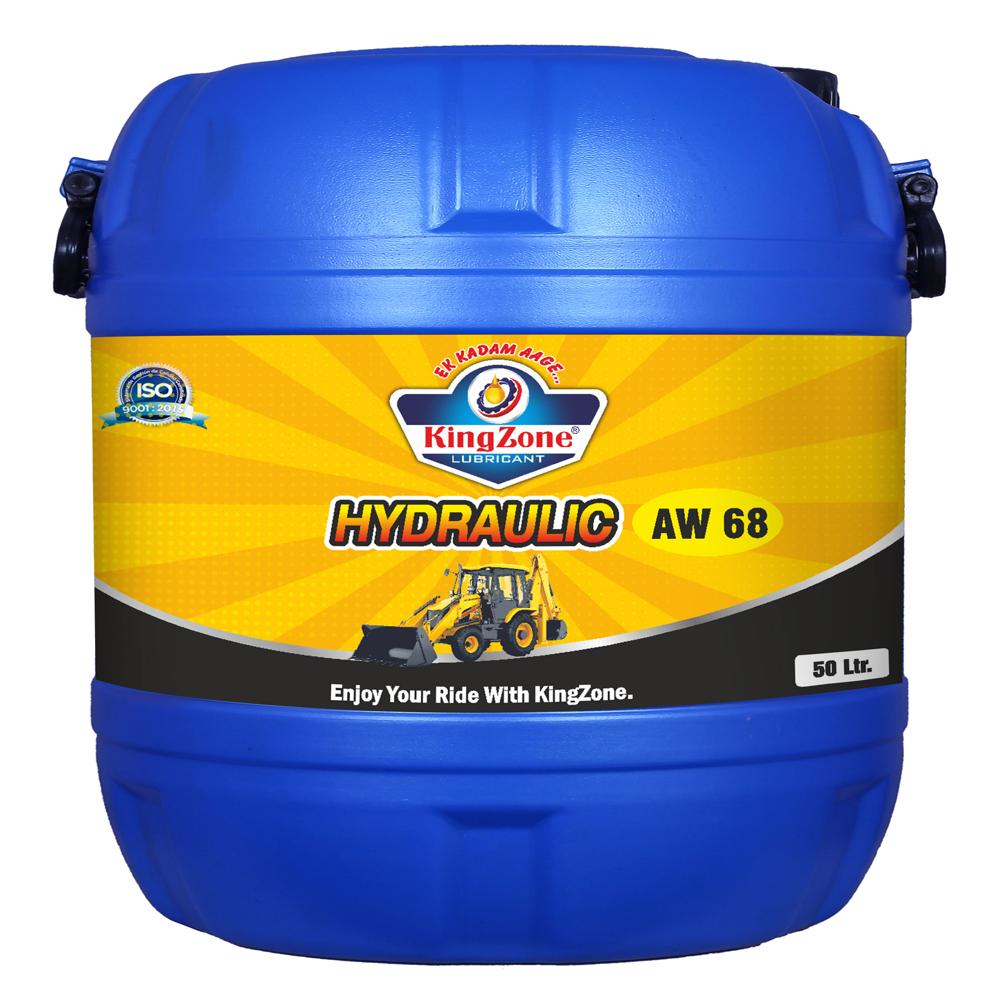 Hydraulic Oil - Aw-68 Viscosity Grade, 1l Plastic Bottle | Heavy-duty Hydraulic Oil For Anti-wear Protection In Hydraulic Machinery