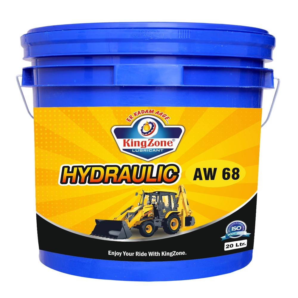 Hydraulic Oil - Aw-68 Viscosity Grade, 1l Plastic Bottle | Heavy-duty Hydraulic Oil For Anti-wear Protection In Hydraulic Machinery