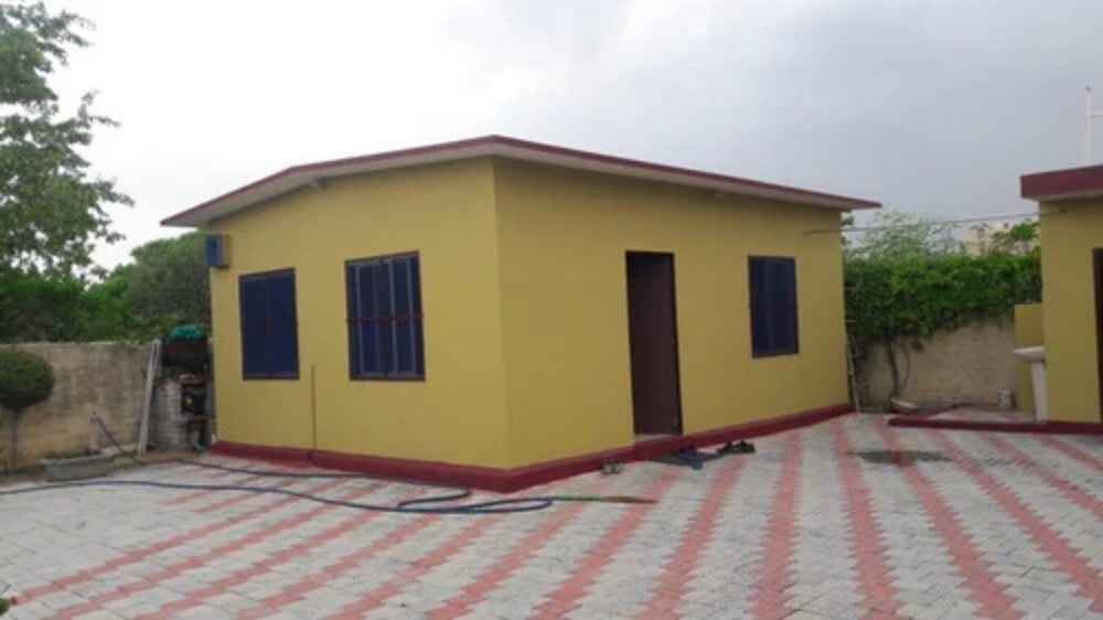 Customized Cement Fibre Porta Cabin - Color: White